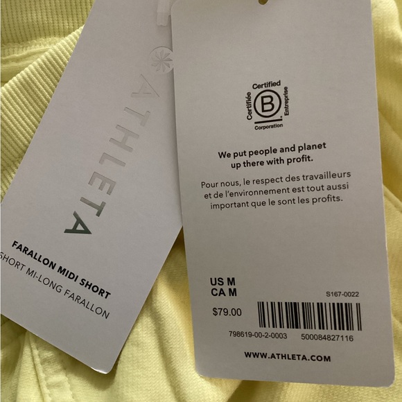 Athleta Farallon MIDI Short NWT - Picture 6 of 6